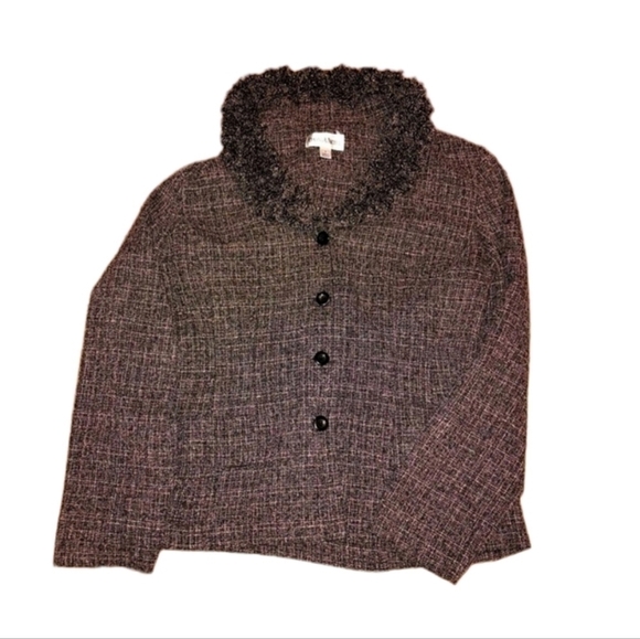 Danny & Nicole button down blazer size 16 - Picture 8 of 11